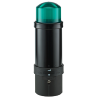Product image for Square D XVBL8B3 70 mm 24 VAC/VDC 850 mA 10 W Green Polycarbonate Strobe LED Illuminated Beacon