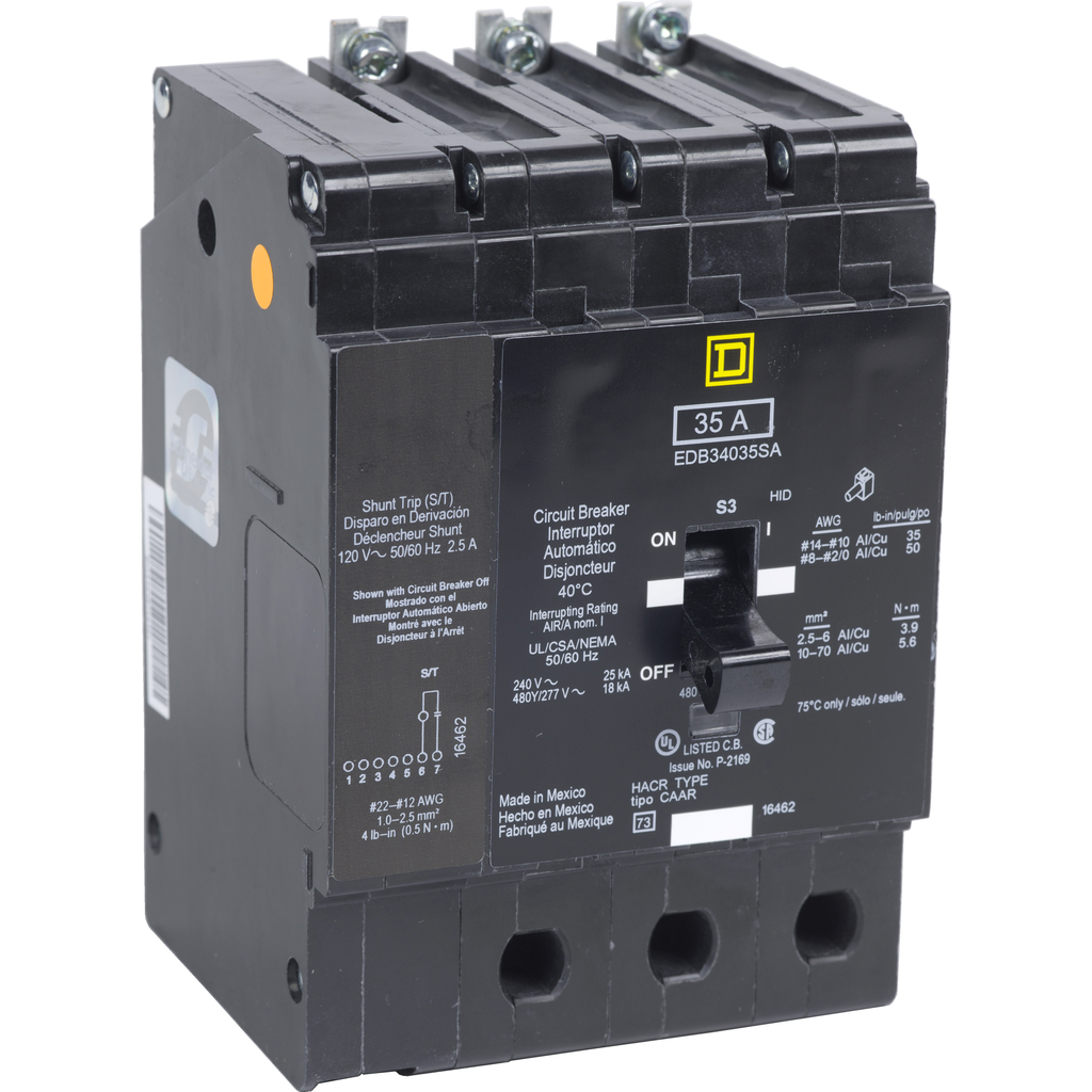 E-Frame Circuit Breakers EPD Circuit Breakers - EDB34090SA