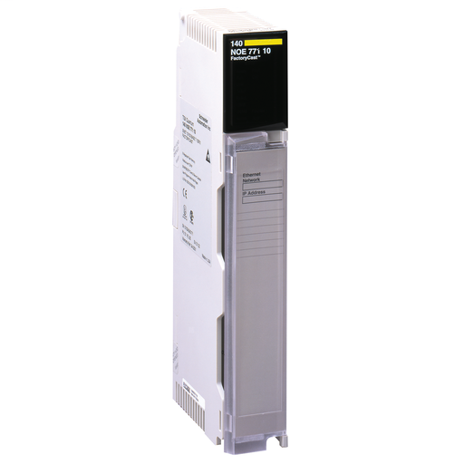 Square D 140NOE77101 5 VDC 750 mA IP20 Ethernet Network Module Product image for Square D 140NOE77101 5 VDC 750 mA IP20 Ethernet Network Module