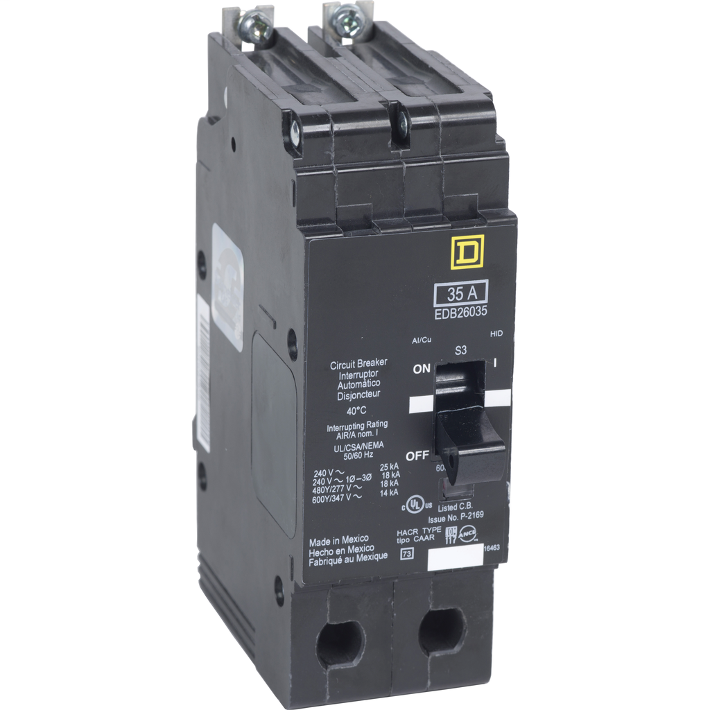 E-Frame Circuit Breakers EPD Circuit Breakers - EGB26040