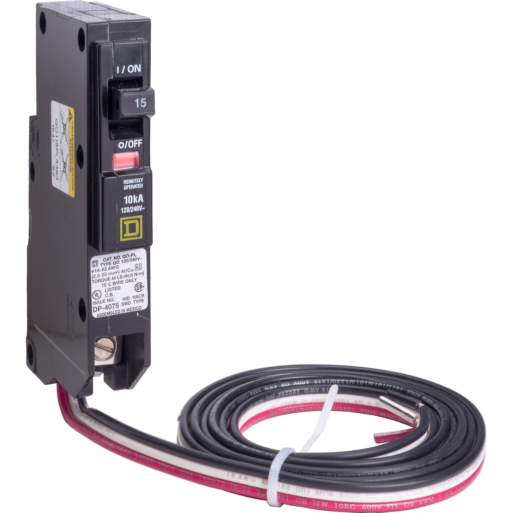 Square D™ QO™ and QOB Miniature Circuit Breakers (PL) POWERLINK Breakers - QO115PL5393