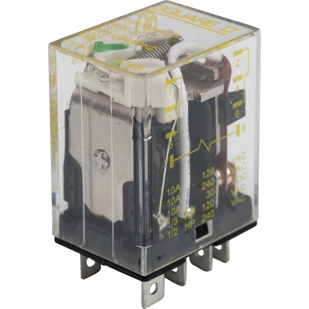 Square D 8501 Type R Relays - 8501RSD42V53