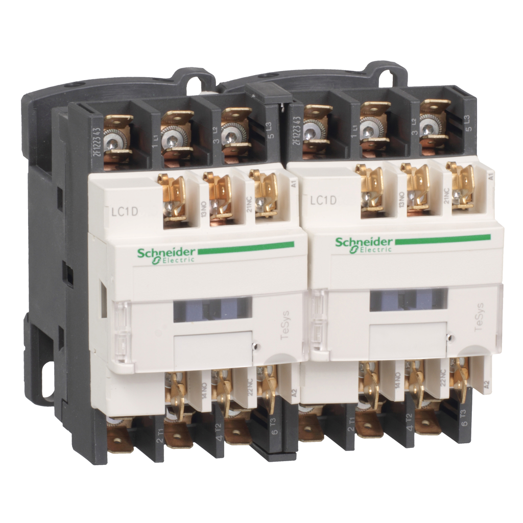 Product image for SQD LC2D099G7 REVERSING CONTACTOR 5