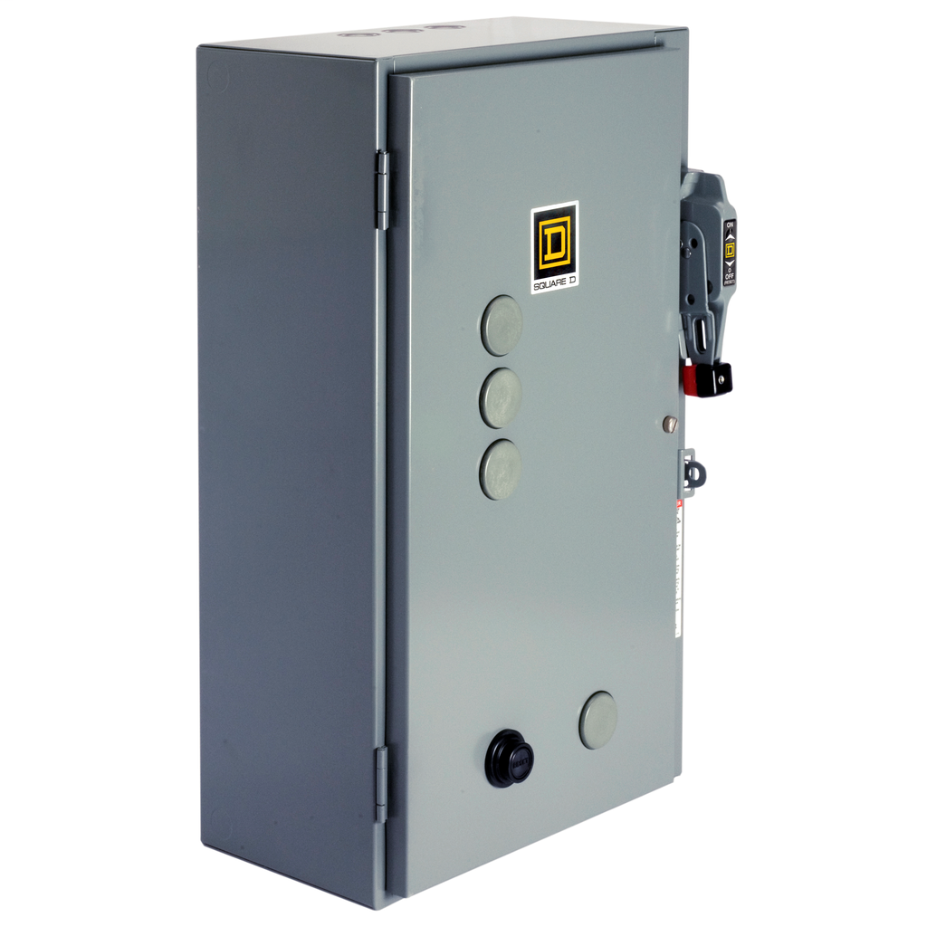 Product image for Square D 8738SBG33V02S 110/120 VAC 5 Hp 3-Phase 3-Pole NEMA 1 Full Voltage Reversing Combination Starter
