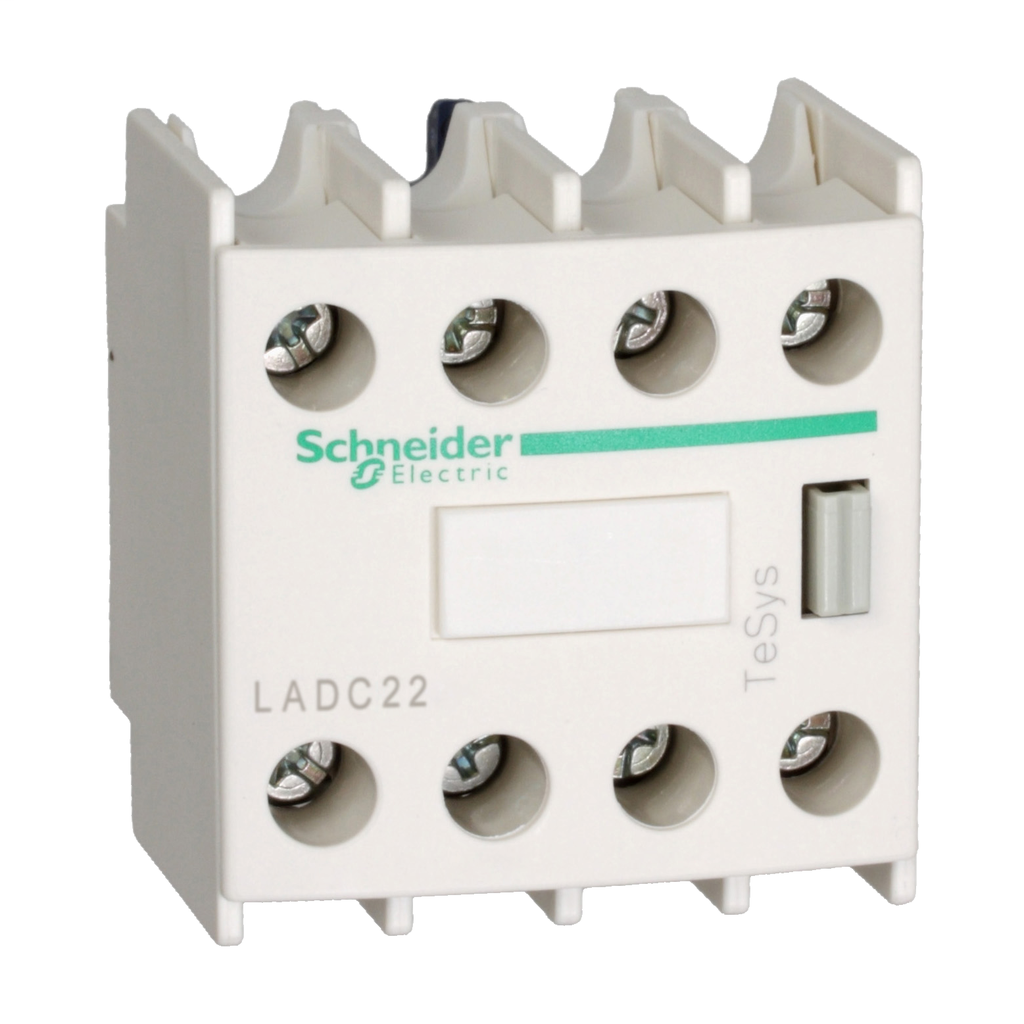 TeSys D, K and SK Control Relays Add-on Blocks - LADC22