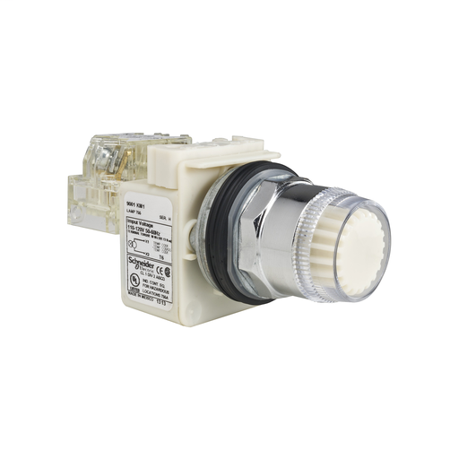 Product image for SQD 9001K1L38LWWH13 PUSH BUTTON 600