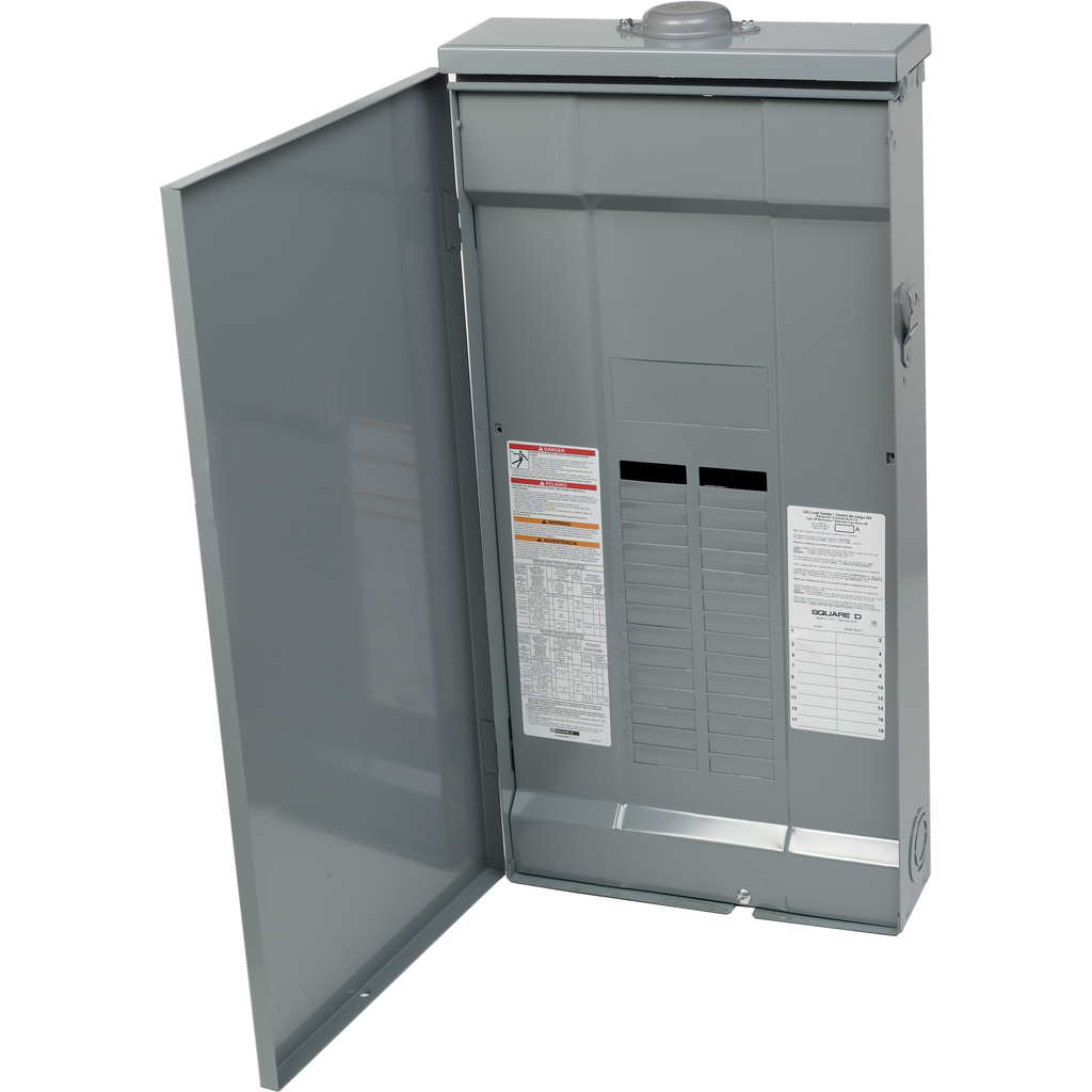 SquareD QO318L200GRB LOADCENTER 240V 200A 3PH 18SP N3R with ground bar