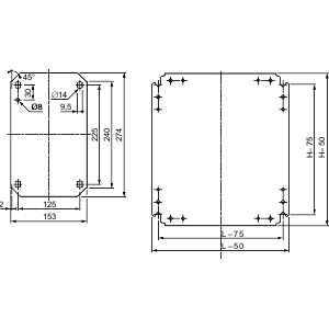 Spacial S3X Mounting Accessories - NSYMM3025