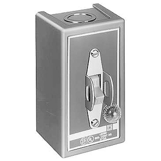 Product image for Square D 2510KG6B 600 VAC 230 VDC 30 Amp 20 Hp 3-Pole NEMA 1 3-Phase Manual Switch