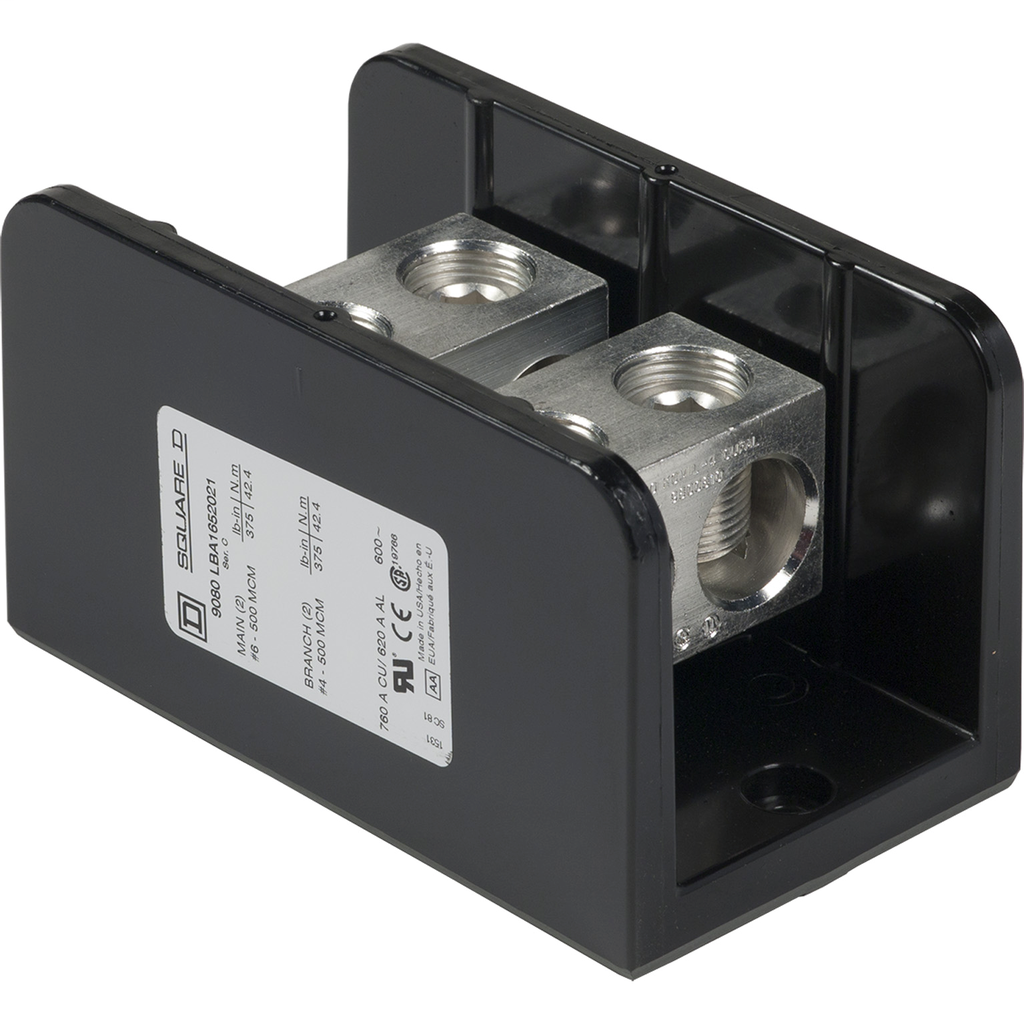 Square D 9080 Power Distribution Blocks - 9080LBA163104