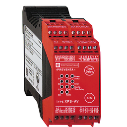 Square D XPSAV11113P 24 VDC 3NO 11-LED Display Safety Relay Module