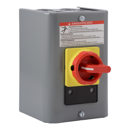 Square D 9421V1G30X11 600 VAC 20 Amp 10 Hp 3-Pole NEMA 1 Load Break Switch