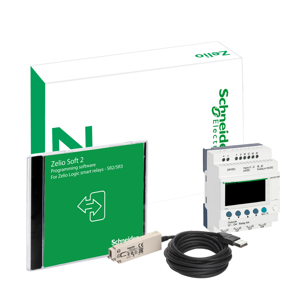 Zelio Logic Modular Smart Relays - SR3PACKBD