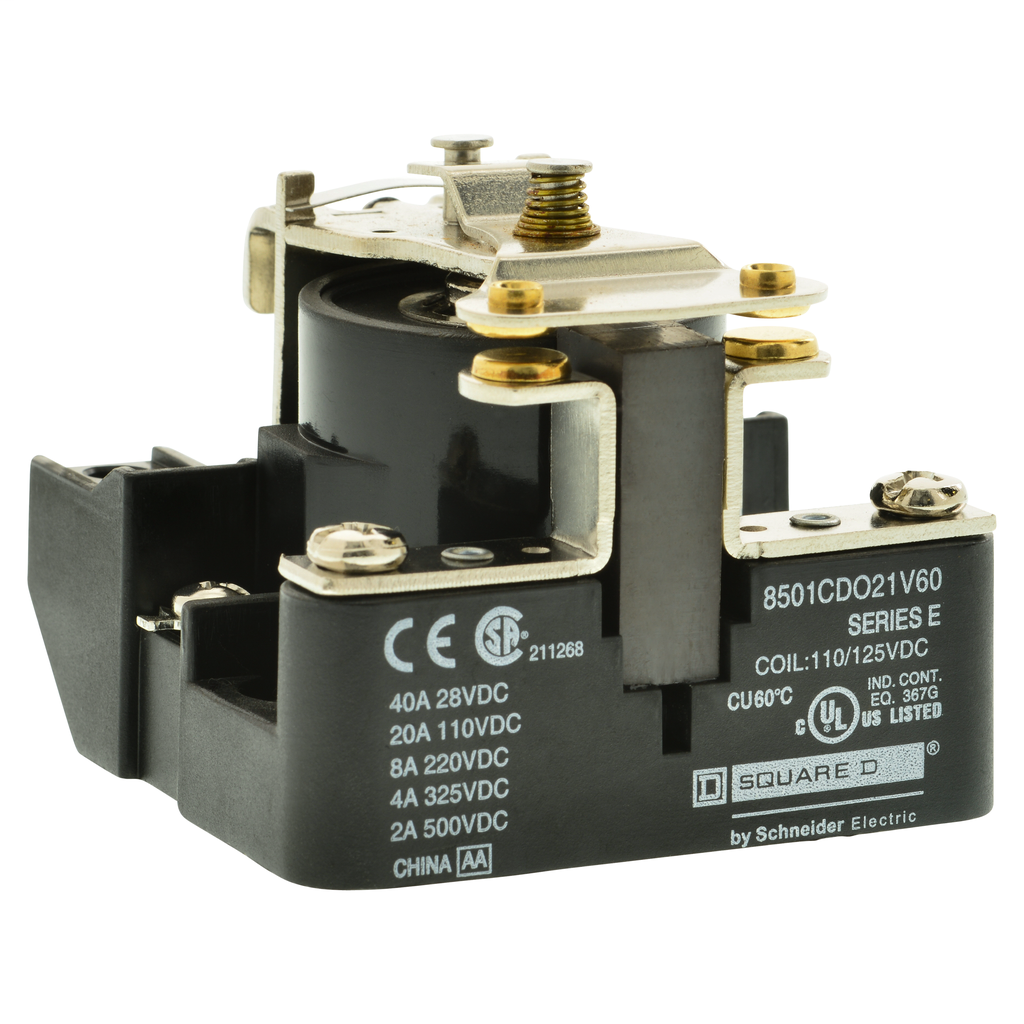 Square D 8501 Type C Open-Frame Power Relays - 8501CO21V20