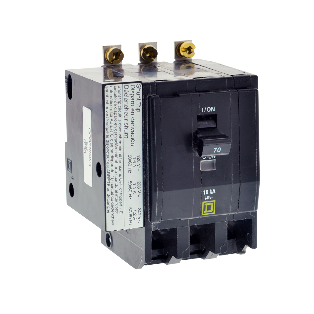 Square D™ QO™ and QOB Miniature Circuit Breakers QO(B) Circuit Breakers - QOB3705274