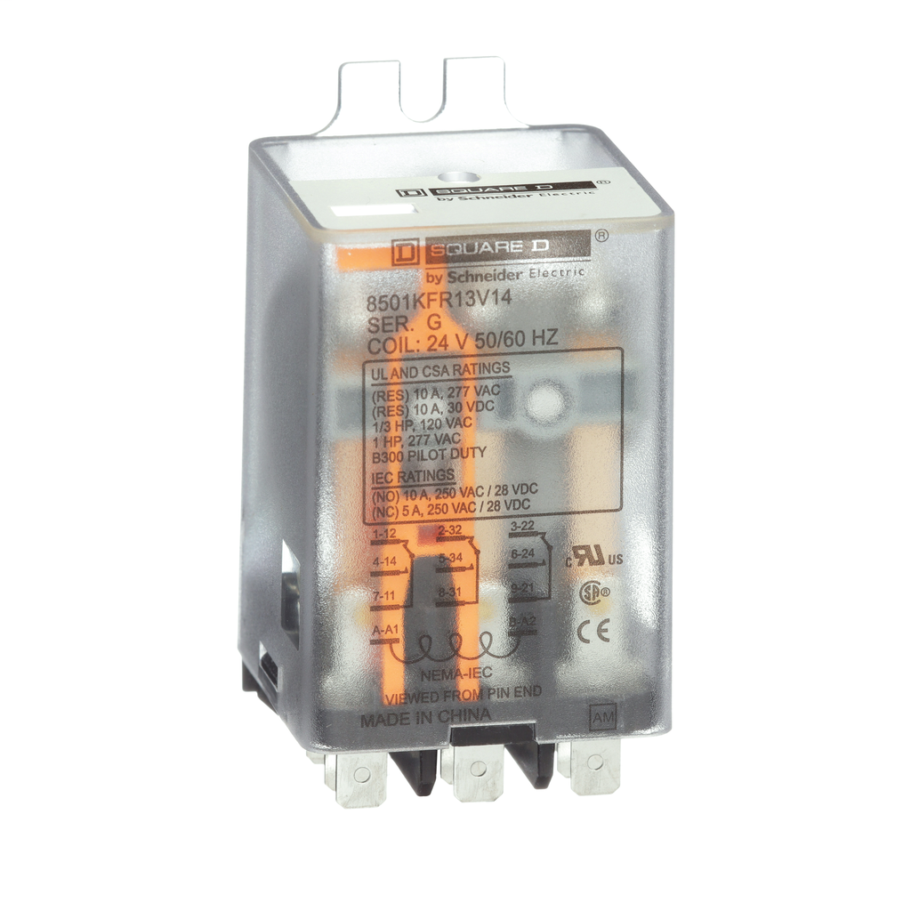 Square D 8501 Type K Relays - 8501KFDR12V51