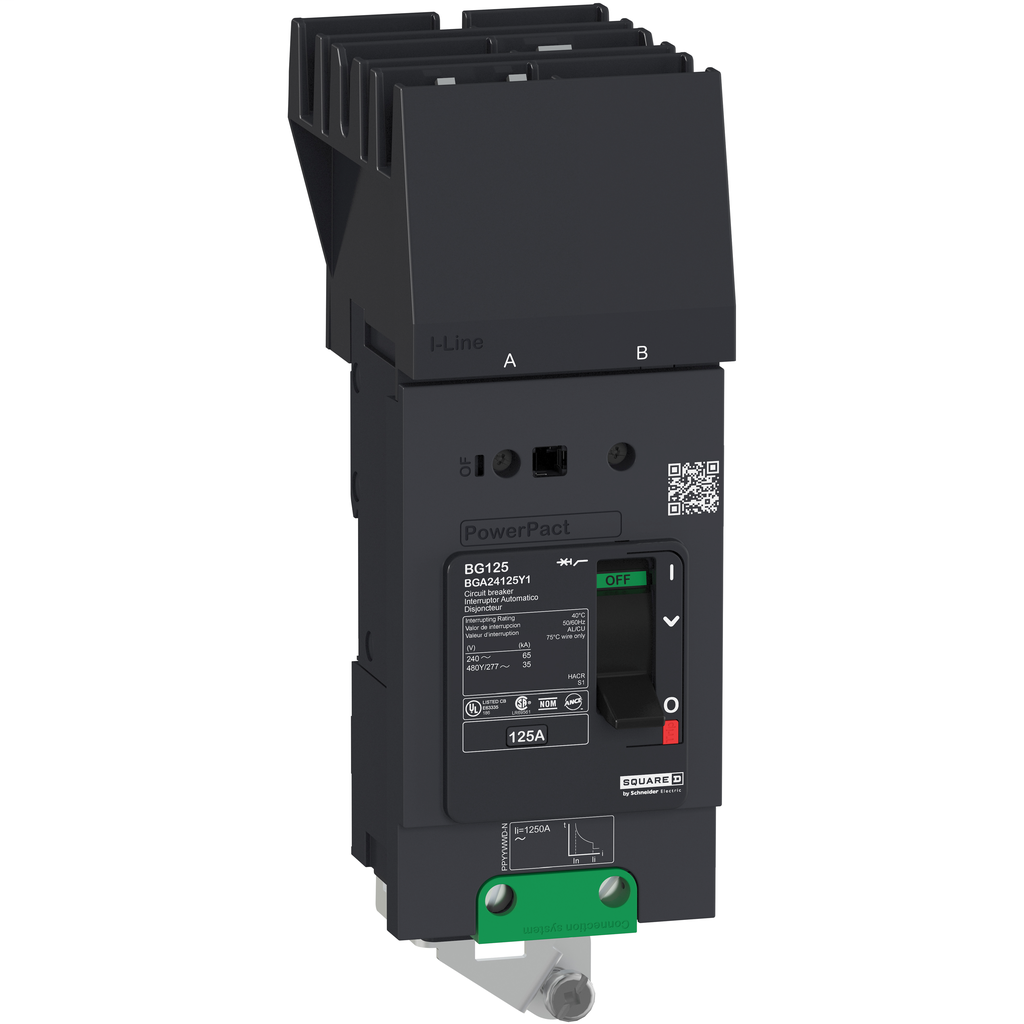 PowerPact B-Frame Molded Case Circuit Breakers I-Line - BDA24060Y1