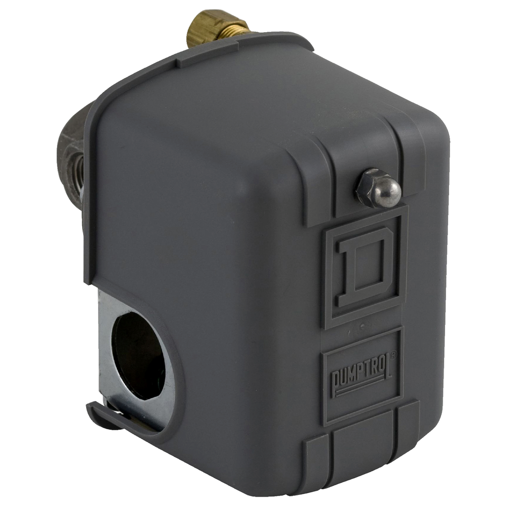 Product image for Square D 9013FHG49J52X 575 VAC DPST 100 to 200 PSIG Non-Adjustable Differential Pressure Switch