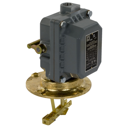 Product image for Square D 9037EW8 575 VAC 5 Hp 2-Pole 2NO Cast Aluminum NEMA 4 Float Switch