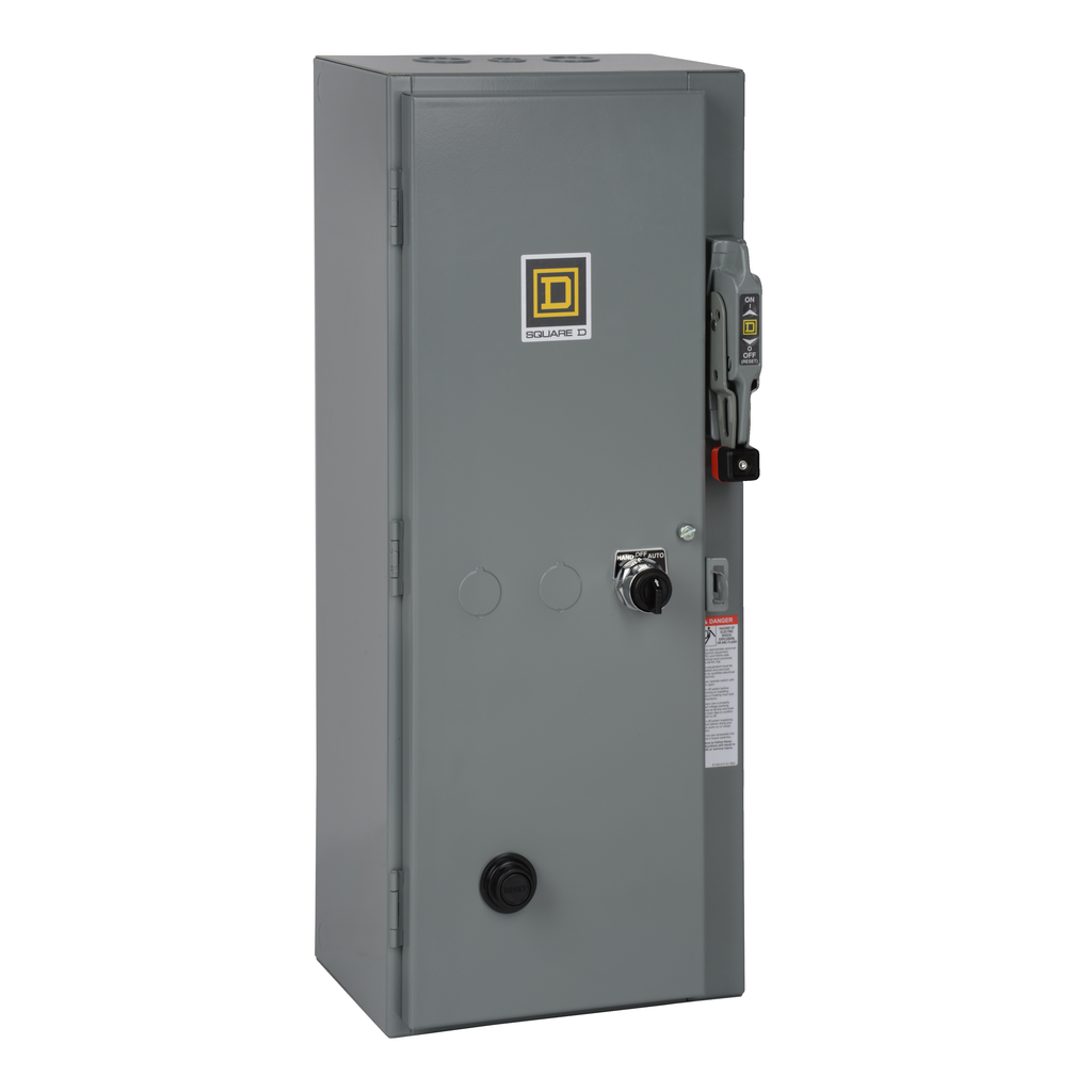 Product image for Square D 8538SDG36V81CFF4T 480/120 VAC 15 Hp 3-Pole NEMA 1 Full Voltage Non-Reversing Combination Starter