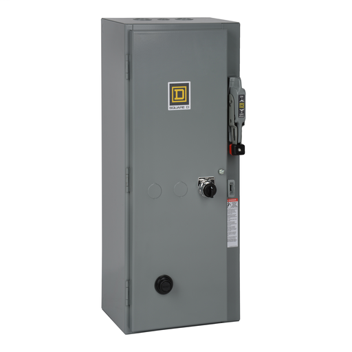 Product image for Square D 8538SDG36V81CFF4T 480/120 VAC 15 Hp 3-Pole NEMA 1 Full Voltage Non-Reversing Combination Starter