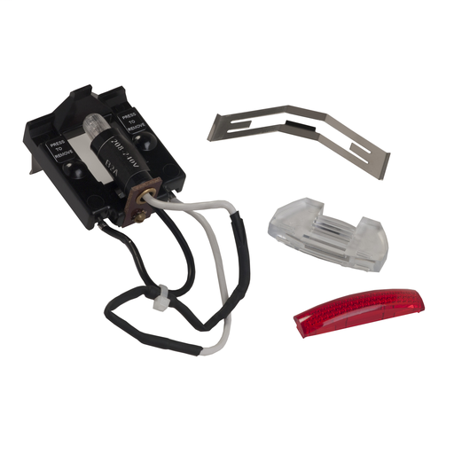 Product image for Square D 9999MP2 208 to 240 Volt NEMA 1 Red Manual Starter Pilot Light Kit