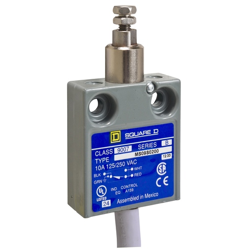 Product image for SQD 9007MS09S0310 LIMIT SWITCH 240V