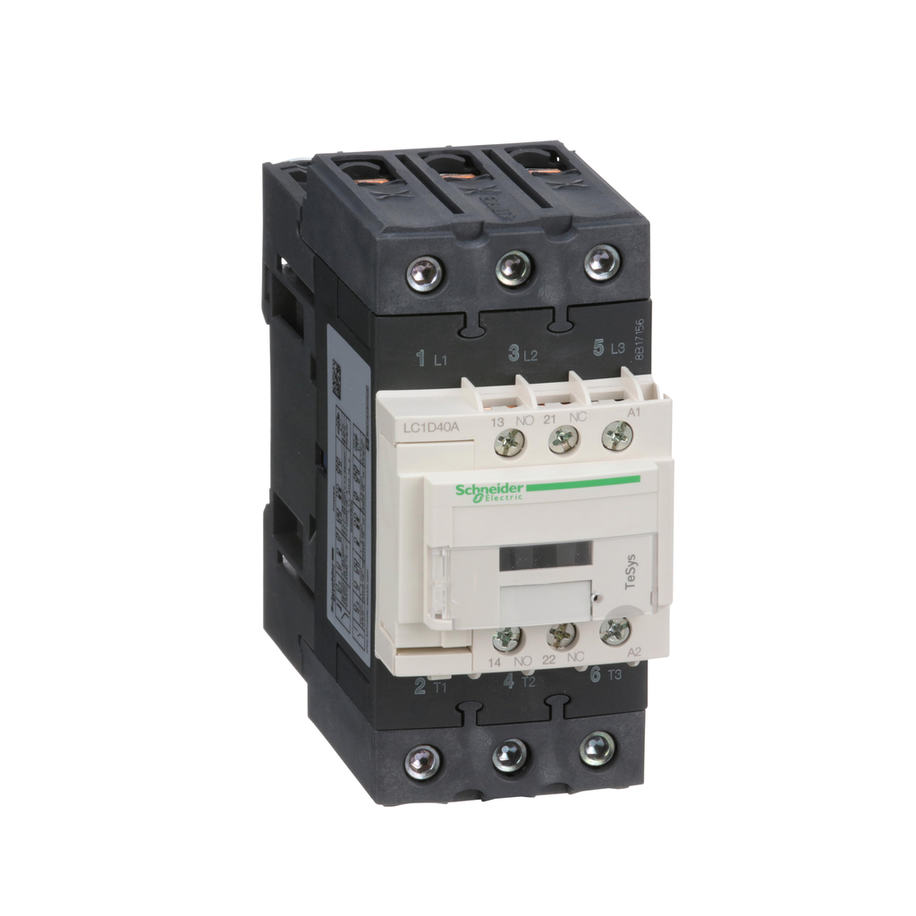 18 Amp at 440 VAC and 32 Amp at 440 VAC 120 Coil VAC at 50//60 Hz Nonreversible IEC Contactor 3 Pole