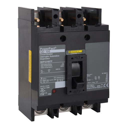 NEW IN BOX SQUARE D EDB34080 80A 3 POLE CIRCUIT BREAKER SQD