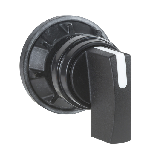 Operating head for cam switch – Ø 29 mm – black handle