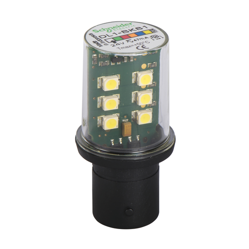 Flashing LED, 24 Vac/Vdc White