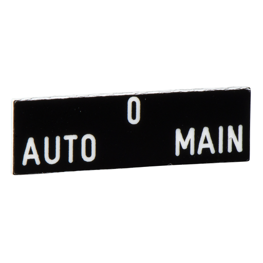 Marked legend 8 x 27 mm for legend holder 30 x 40 mm – AUTO-O-MAIN