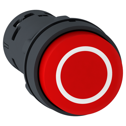 PB – Proj Spring Rtn, red -NO+NC -White “O”