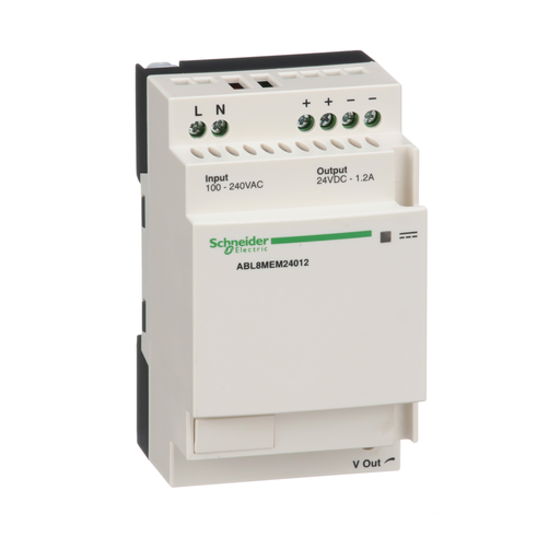 Regulated power supply, Phaseo, 100 to 240 V, 24 V, 1.2 A