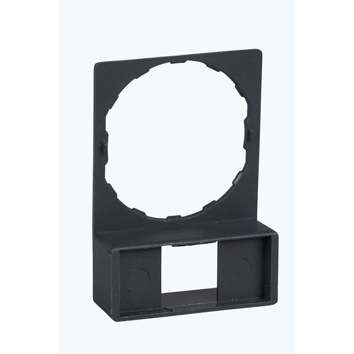 Legend holder 30 x 40 mm with legend 8 x 27 mm unmarked for square head