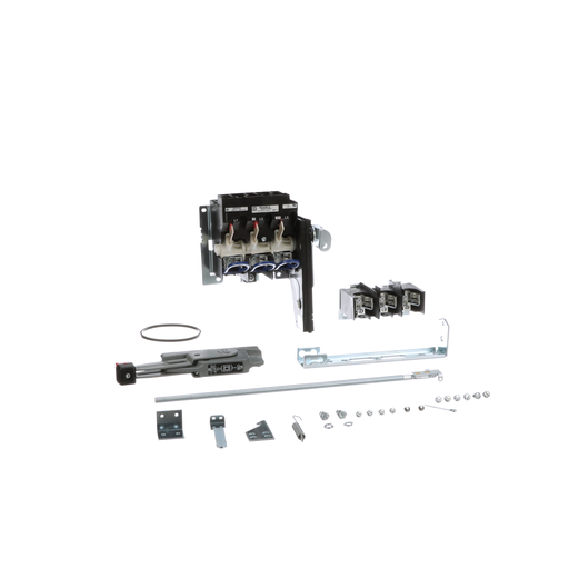 Operating mechanism, flange mounted, variable depth, 60A, 600 V, fuseholder, switch mechanism, 6 inch handle, NEMA 4