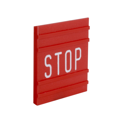 PUSHBUTTON LEGEND PLATE 30MM TYPE B