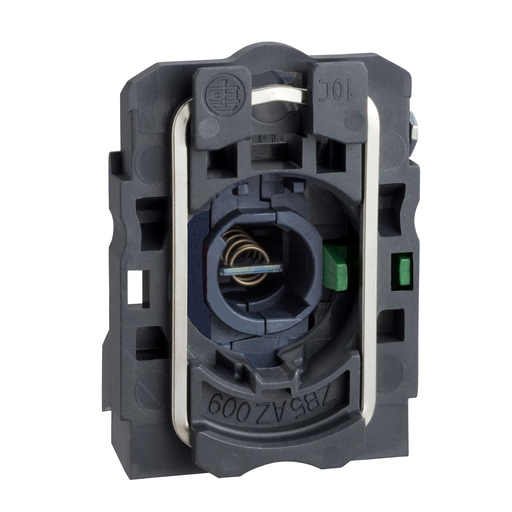 Light block with body/fixing collar for BA9s bulb 250V 1NO