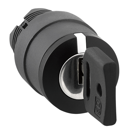 Selector switch head Ø22 3-position spring return Ronis 455