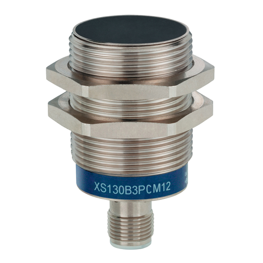 Inductive sensor XS1 M30 – PNP NO&NC – Flush – Sn15mm – 12..24VDC – M12