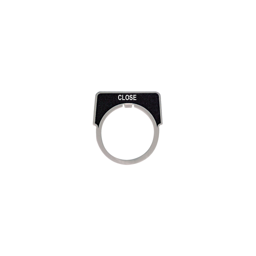 PUSH BUTTON LEGEND PLATE 30MM T-K