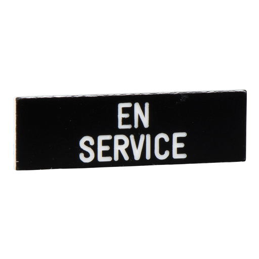 Marked legend 8 x 27 mm for legend holder 30 x 40 mm – EN SERVICE