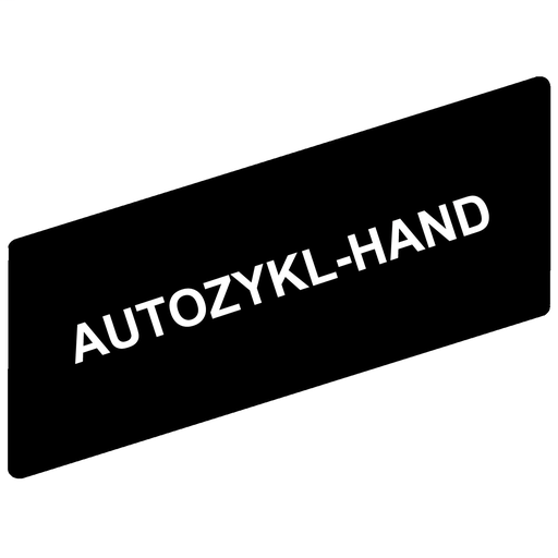 Marked legend 8 x 27 mm for legend holder 30 x 40 mm – AUTOZYKL-HAND