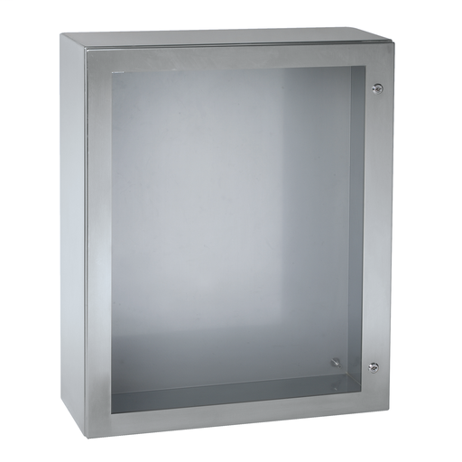 SPACIAL S3X stainless 304L, Scotch Brite® finish, H800xW600xD250 mm.