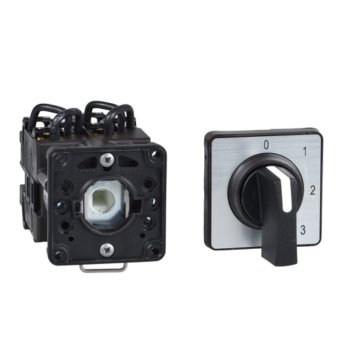 Cam changeover switch – 2-pole – 45° – 20 A – for Ø 22 mm