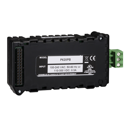 ION6200 – Standard plug-in power supply (100-240 VAC at 50-60 Hz or 110-300 VDC)
