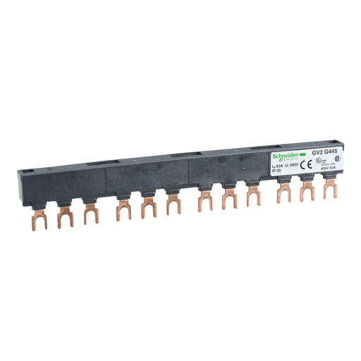 Linergy FT – Comb busbar – 63 A – 4 tap-offs – 45 mm pitch