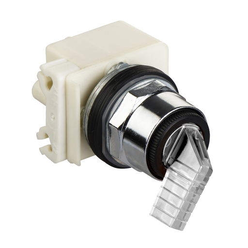 Selector switch Ø 30 – 3 positions – maintained – incandescent