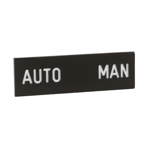Marked legend 8 x 27 mm for legend holder 30 x 40 mm – AUTO-MAN