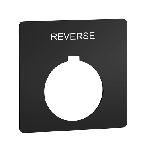 PUSH BUTTON LEGEND PLATE 30MM T-K